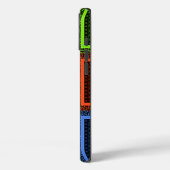 アフリカ市松模様にパターンアートプリント Case-Mate iPhoneケース (裏面 / 左)