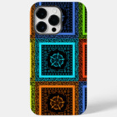 アフリカ市松模様にパターンアートプリント Case-Mate iPhoneケース (裏面)