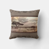 アフリカ平野 クッション (裏面)