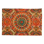 アフリカ幾何インスパイア抱き枕 枕カバー (裏面-左)