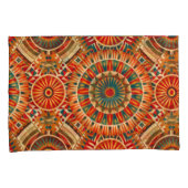 アフリカ幾何インスパイア抱き枕 枕カバー (正面右)