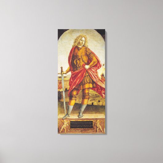 アフリカ恥骨 キャンバスプリント (正面)