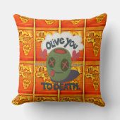 アフリカ愛してる クッション (正面)