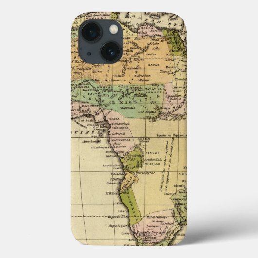 アフリカ手彩地図 Case-Mate iPhoneケース (裏面)