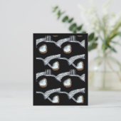 アフリカ抽象芸術はがき ポストカード (スタンド正面)