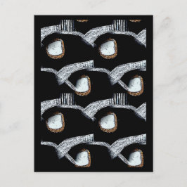 アフリカ抽象芸術はがき ポストカード