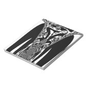 アフリカ抽象芸術アートプリント ノートパッド (回転)