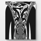 アフリカ抽象芸術アートプリント フォトプラーク (正面)