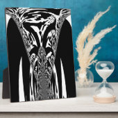 アフリカ抽象芸術アートプリント フォトプラーク (側面)