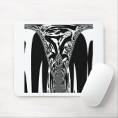 アフリカ抽象芸術アートプリント マウスパッド (マウス)