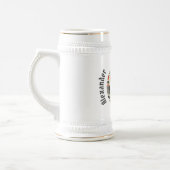 アフリカ抽象芸術サンスケープ ビールジョッキ (左)