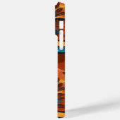 アフリカ抽象芸術フォネカーゼ Case-Mate iPhoneケース (裏面 / 左)