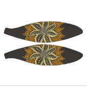 アフリカ抽象芸術フローラろうけつ染めスタイル ミニバスケットボール (パネル)