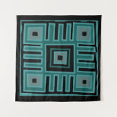 アフリカ抽象芸術モダンパターンのキャンバス印刷 タペストリー (正面)