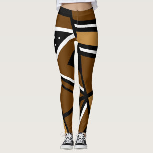 アフリカ抽象芸術地域デザインデザイナーレギンス レギンス