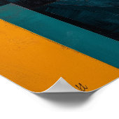 アフリカ抽象芸術 ポスター (角)