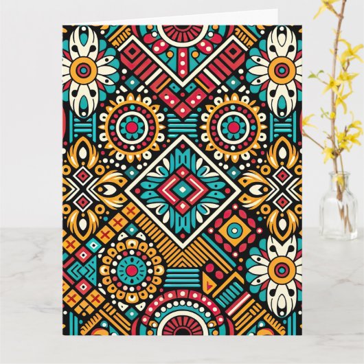 アフリカ振動の本質 カード (黄色い花)