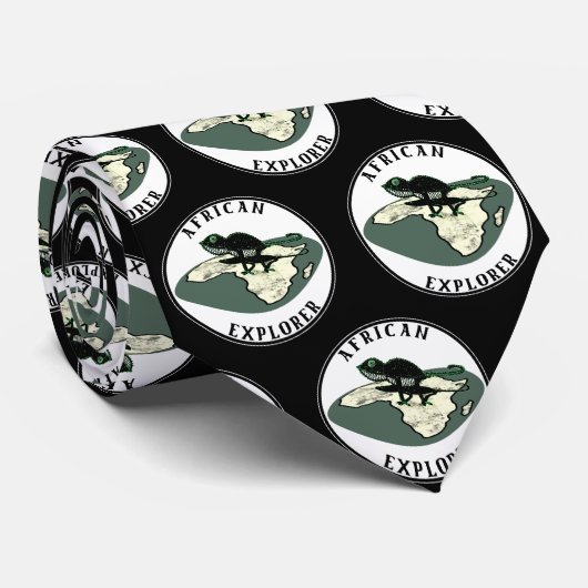 アフリカ探検家 ネクタイ (ロール)