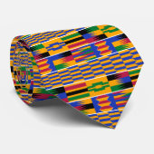 アフリカ数々の色ケントK89パターンネックタイ ネクタイ (ロール)
