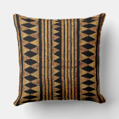 アフリカ文化伝統 クッション (裏面)