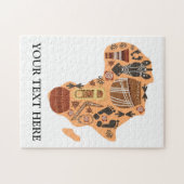 アフリカ文化伝統 ジグソーパズル (横)