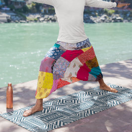 アフリカ族縁ど ヨガマット