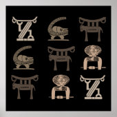 アフリカ族華美 ポスター (正面)