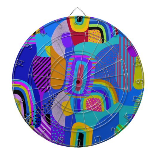 アフリカ最大主義景観地図 ダーツボード (正面)