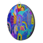 アフリカ最大主義景観地図 ダーツボード (正面右)