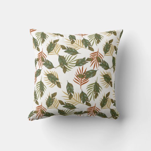 アフリカ植物学装飾用クッション クッション (裏面)