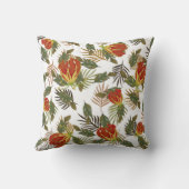 アフリカ植物学装飾用クッション クッション (裏面)