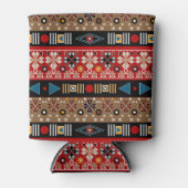 アフリカ模様、東洋模様 缶クーラー (正面)