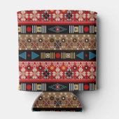 アフリカ模様、東洋模様 缶クーラー (裏面)