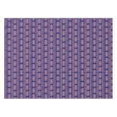 アフリカ民族の幾何学的なストライプ テーブルクロス (正面(横))