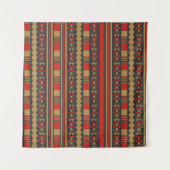 アフリカ民族アステカ タペストリー (正面(横))