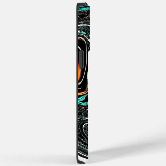 アフリカ民族ドゥードルゼブラテクスチャード芸術プリント Case-Mate iPhoneケース (裏面 / 右)