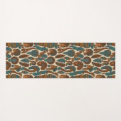 アフリカ民族模様アート ヨガマット (裏面(横))