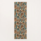 アフリカ民族模様アート ヨガマット (裏面)