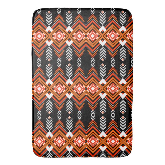 アフリカ民族 バスマット (正面縦)