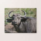 アフリカ水牛 ジグソーパズル (横)
