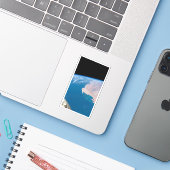 アフリカ沖のモーリタニアと西サハラ シール (ノートパソコンとiPhone)