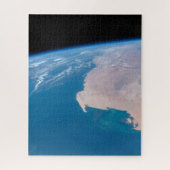 アフリカ沖のモーリタニアと西サハラ ジグソーパズル (縦)