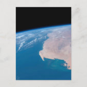 アフリカ沖のモーリタニアと西サハラ ポストカード (正面)