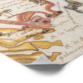 アフリカ沿岸とガンビア川 | 1622 ポスター (角)