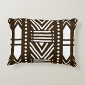 アフリカ泥の布枕 アクセントクッション (裏面)