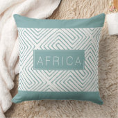 アフリカ泥の布 クッション (ブランケット)