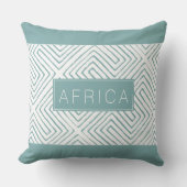 アフリカ泥の布 クッション (正面)