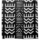 アフリカ泥地シャワーカーテンデザイン シャワーカーテン (正面)