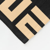 アフリカ泥地印刷ブランケット フリースブランケット (角)