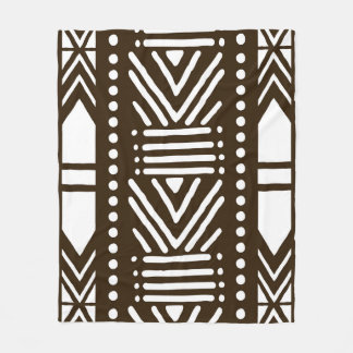 アフリカ泥地印刷ブランケット フリースブランケット